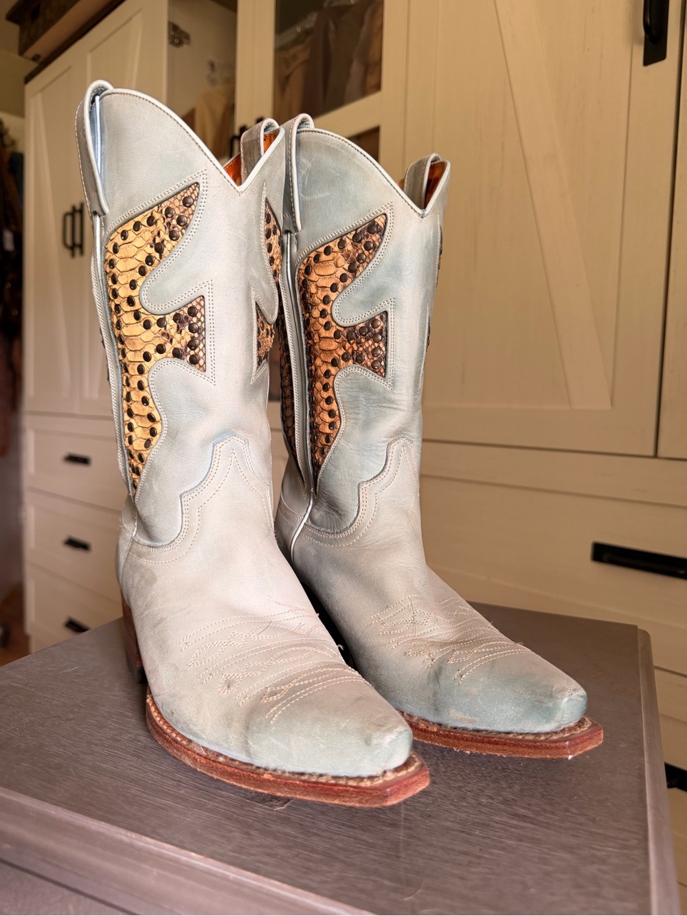 Vintage Frye Western Boots | Size 6